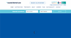 Desktop Screenshot of coastaldentalcare.com.au